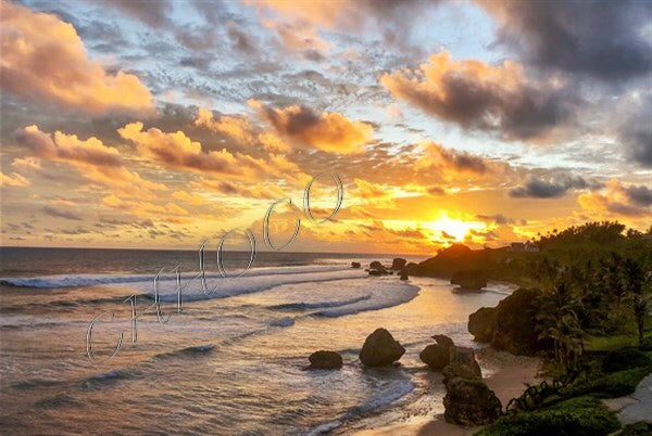 Sunrise at Bathsheba Barbados